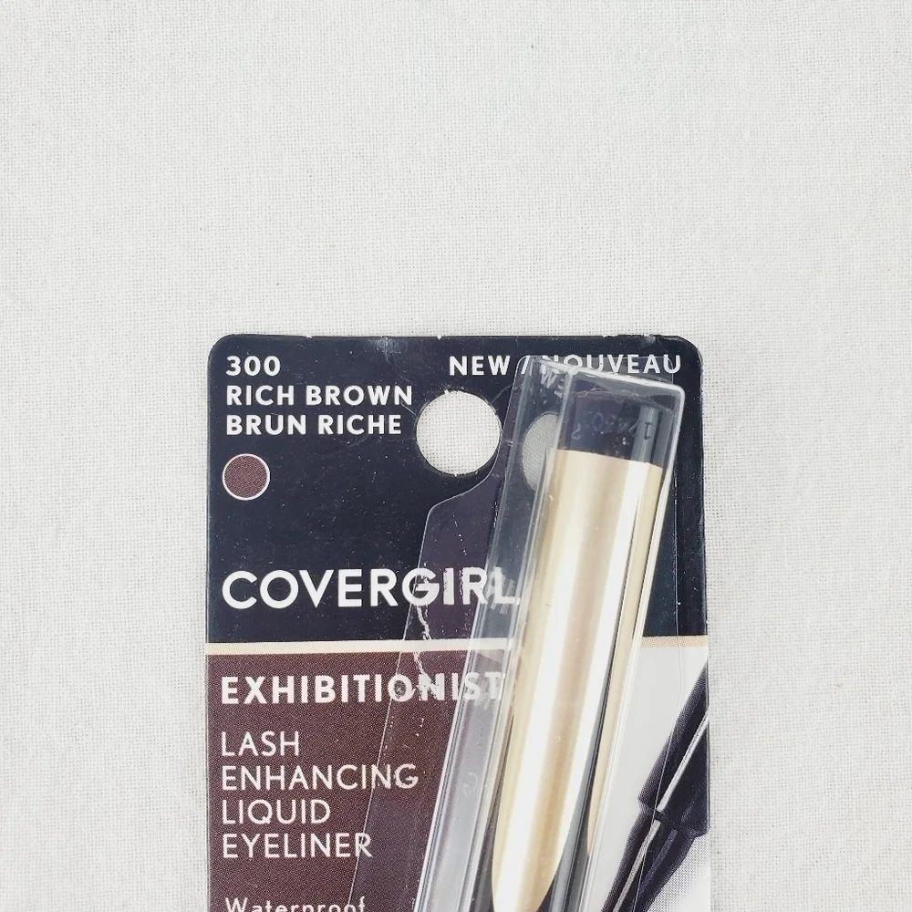 3 FOR $15 💟💟 COVERGIRL Exhibitionist Lash Enhancing Eyeliner, Rich Brown